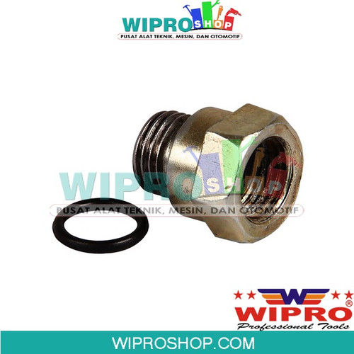 [EZM.1000009] Wipro SP. APW 50 No. 4 Pressure Gauge Connector + No. 6 O-Ring