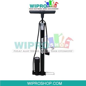 [EZM.1100139] WIPRO Pompa Sepeda Tabung Besi+Meter WP3867
