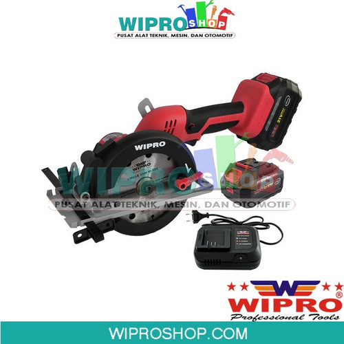 [EZM.1000286] WIPRO Mesin Circular Saw Cordless W9140BC (140mm) Brushless