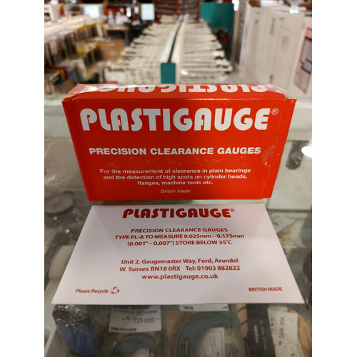 [EZM.1000298] Plastigauge / Plastik Gauge / Plasctic Gauge Precision Clearance Gauges