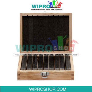 [EZM.1000362] WIPRO Precision Steel Parallels  Set 18Pcs PSP-18