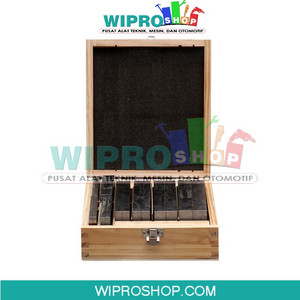 [EZM.1000364] WIPRO Precision Steel Parallels  Set 16Pcs PSP-16