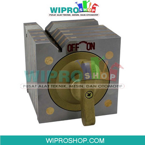 [EZM.1100372] WIPRO Square Type Magnetic Block (25Kg) SMB-100 100x100x100
