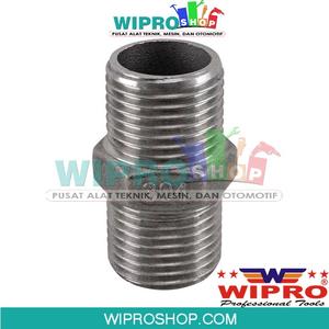 [EZM.1100451] WIPRO WN7127 Male Napple Stainless SUS304  M1/2" x M3/4"