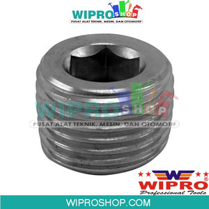 [EZM.1100464] WIPRO WN7123 Inner Hexagon Plug Stainless SUS304  3/8"