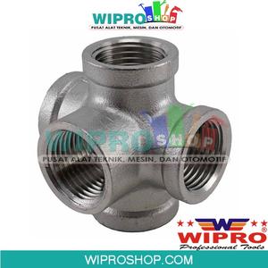 [EZM.1100491] WIPRO WN7501 Five Way Connector Stainless SUS304 3/4"