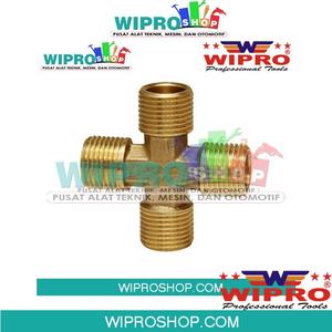 [EZM.1100496] WIPRO WN5114 Cross Connector M3/8" x M3/8" x M3/8" x 3/8"