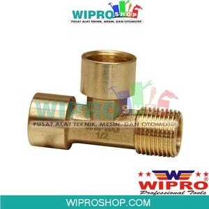 [EZM.1100503] WIPRO WN5108 T-Type Connector F1/8" x F1/8" x M1/8"