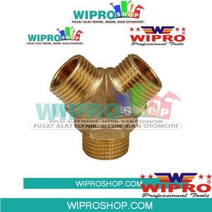 [EZM.1100505] WIPRO WN5107 Y-Type Connector M3/8" x M3/8" x M3/8"