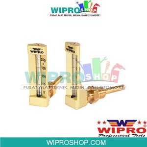 [EZM.1100513] WIPRO Thermometer Vertikal TSV-410 110mm x 6.3mm x 200 °C