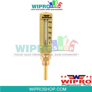 [EZM.1000515] WIPRO Thermometer Horizontal TSH-410 120°C 110mm X 6.3mm