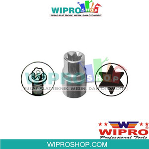 [EZM.1000544] WIPRO Star Bits Socket mod.E 1/2"xE20 (S)