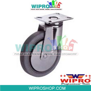 [EZM.1000561] WIPRO Roda Karet Abu2x TPR m/Tusuk  6" H (824)