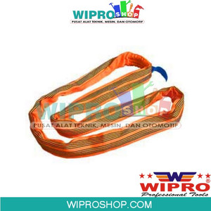 [EZM.1000595] WIPRO Round Sling WLL10T4 250mmx4M (Oranye)