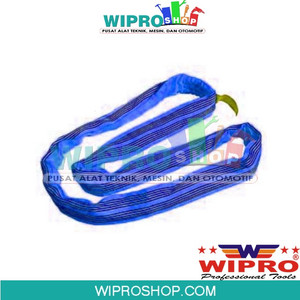 [EZM.1000597] WIPRO Round Sling WLL 8T6 200mmx6M (Biru)