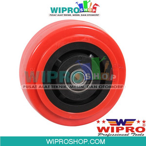 [EZM.1000613] WIPRO Roda PU Plastic Core 6" ONLY