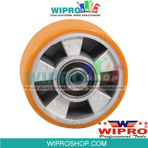 [EZM.1000622] WIPRO Roda PU Heavy Duty Aluminium Core 6" ONLY