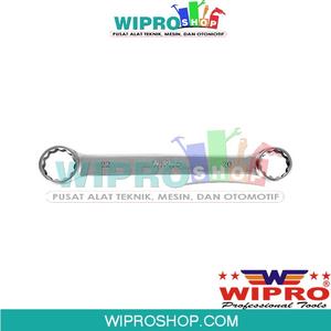 [EZM.1100688] WIPRO Kunci Ring Lurus Satin 16x17mm