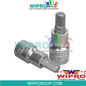 [EZM.1000735] WIPRO Hex Bits Socket 1/2"  8x100mm (S)