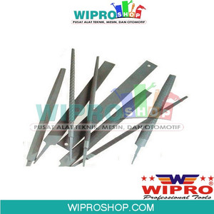 [EZM.1000775] WIPRO Kikir 1/2 Bulat Kasar 12"