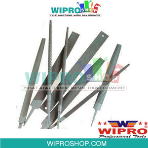 [EZM.1000776] WIPRO Kikir 1/2 Bulat Kasar  4"