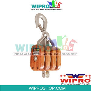 [EZM.1000796] WIPRO Kerekan Kapal KKK-308 (3 Jalur)  8"   4800LB
