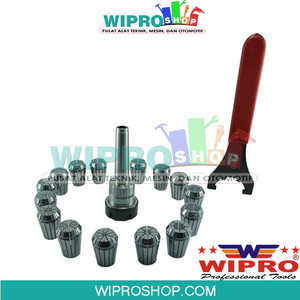 [EZM.1000988] WIPRO Collet Chuck Kit Set ER-15 pcs (MT2) ER25-MT2K15