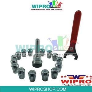 [EZM.1100988] WIPRO Collet Chuck Kit Set ER-15 pcs (MT2) ER25-MT2K15