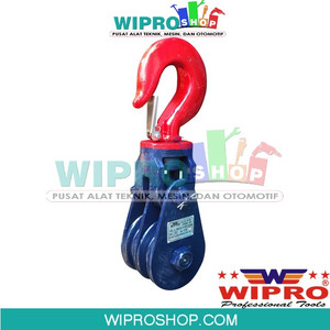 [EZM.1001035] WIPRO Champion Snatch Block D.Hook CSBD-080 (8") / 12T