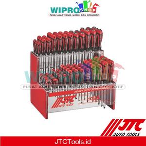 [EZM.1101527] JTC 7723-84PCS HEAVY DUTY SCREWDRIVER DISPLAY SET -