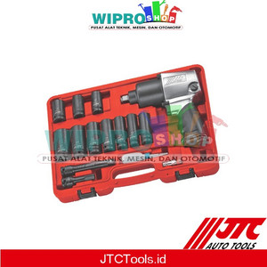 [EZM.1001534] JTC 7663K1-1/2" x 15PCS AIR IMPACT WRENCH SET (WITH JTC-3202) -