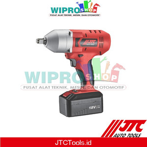 [EZM.1001539] JTC 7652-1/2" X 18V RECHARGEABLE IMPACT WRENCH (850Nm) -