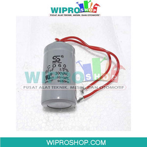 [EZM.1002433] WIPRO Capasitor u/Comp. 8KD 50UF 60UF (Start)+Kabel