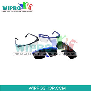 [EZM.1002522] WIPRO Kacamata Safety F 106-02 Smoke Frame Black