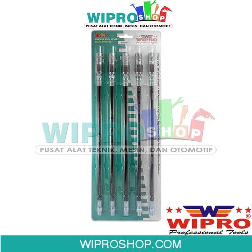 [EZM.1102533] WIPRO Selang Grease Gun set W/O Spring (1Set= 5 Pcs) SGS-05