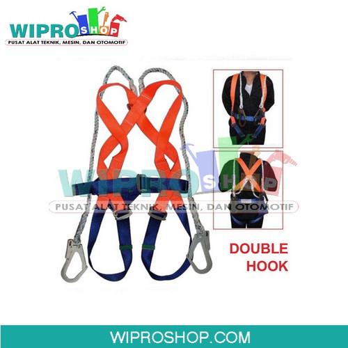[EZM.1002546] WP Sabuk Pengaman M/Parasut Single Strap Double Hook SBP-20