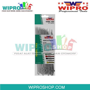 [EZM.1002565] WIPRO Kabel Ties (Natural White) 7.6X500
