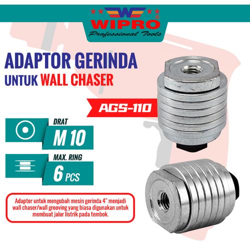 [EZM.1102618] WIPRO Adaptor Gerinda u/ Wall Chaser AGS-110 Adaptor Gerinda u/ Wall Chaser AGS-110