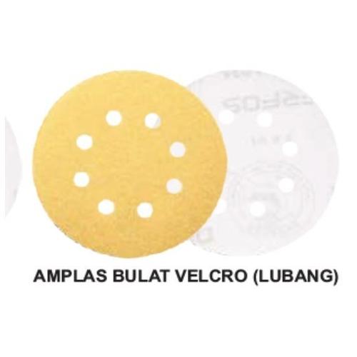 [#N/A] Amplas Bulat Velcro CA-331 Deer (Lubang) 6" For W4215