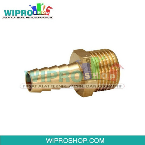 [EZM.1002658] WIPRO WN5121 Male Hose Barb Connector 1/2" x 14mm (1/2")