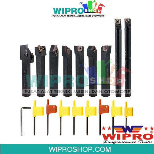 [EZM.1002672] WIPRO Stang Betel Bubut Insert Set 12mm (9pcs) CTT-01