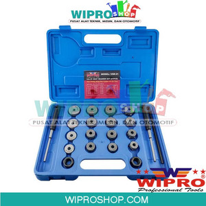 [EZM.1002704] WIPRO Alat Setting Klep dan reamer set (21 Pcs) VSR-21