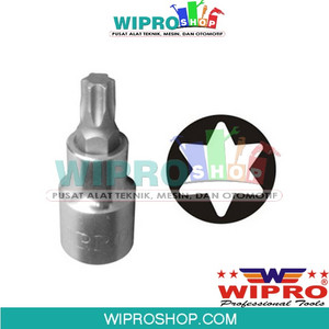 [EZM.1002722] WIPRO Star Bits Socket 1/2"xT10 (S)
