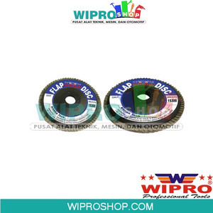 [EZM.1002809] WIPRO Flap Sanding Disc 100x16mm AA100