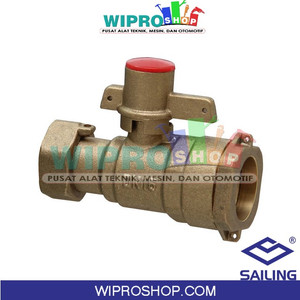 [EZM.1002907] SAILING Lockable Ball Valve(B1045) 1-1/4" F x 1" H ( 32.5 mm )