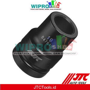 [EZM.1002924] JTC 847619-1" IMPACT MIDDLE-DEEP SQUARE SOCKET 19mm (4PT) -