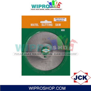 [EZM.1003108] JCK Metal Slitting Saw SKH51 100x0.5x25.4(22)x128T