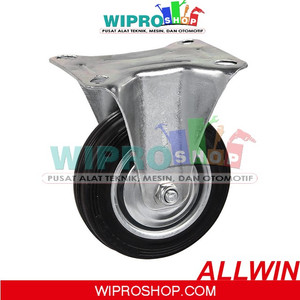 [EZM.1003148] ALLWIN Roda Karet  Light Duty 3" M (11075LF)