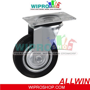 [EZM.1003150] ALLWIN Roda Karet  Light Duty 5" H (11125L)