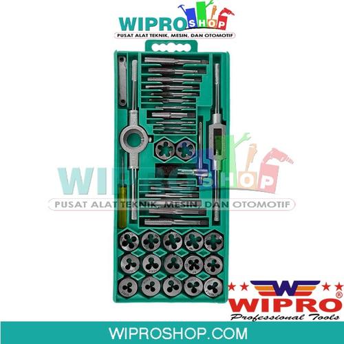 [EZM.1103385] WIPRO Snai Tap Set / Tap And Die Set / Tap ulir Drat Mur Baut WP-740M
